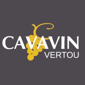 Logo de la chaîne de magasin Cavavin avec spécification Vertou